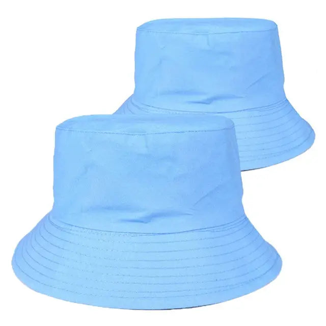  Foldable Cotton Bucket Hat: Unisex Outdoor Sunscreen Cap for Fishing, Hunting, and Beach